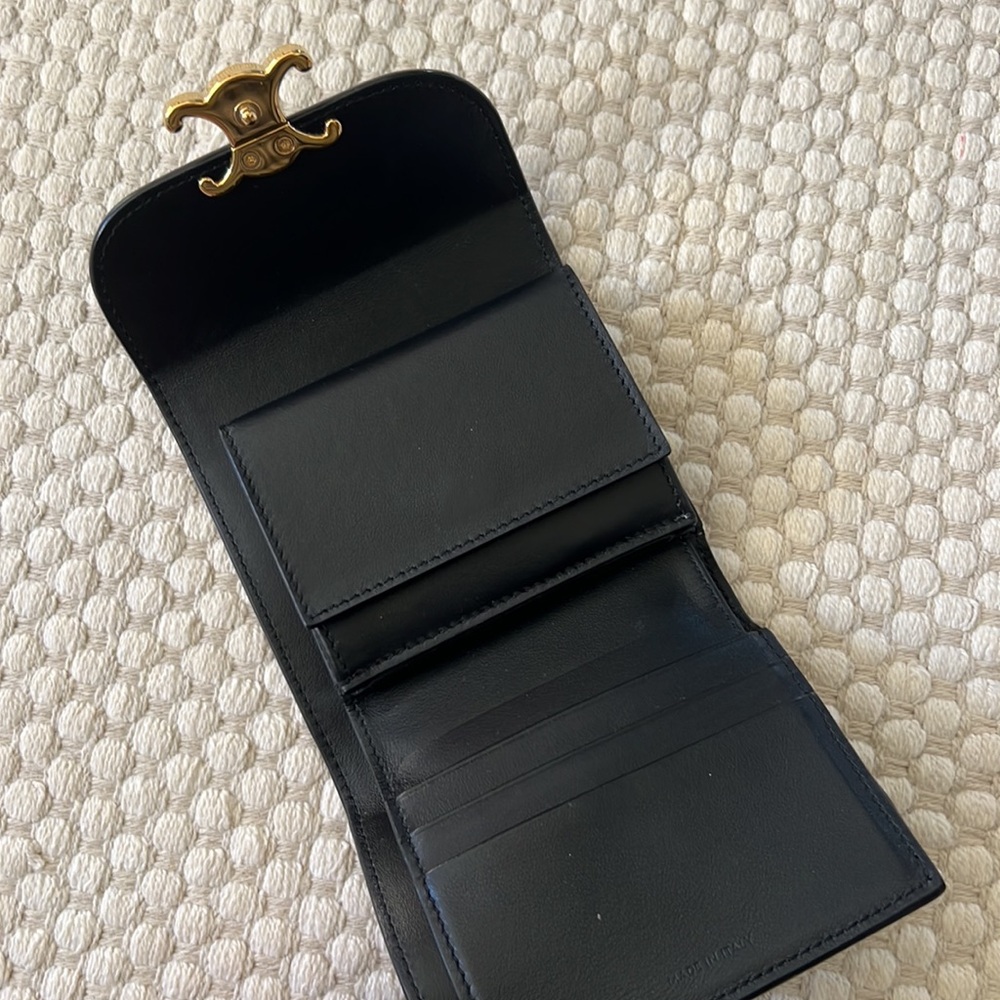Celine small flap triomphe wallet - Picture 3 of 5
